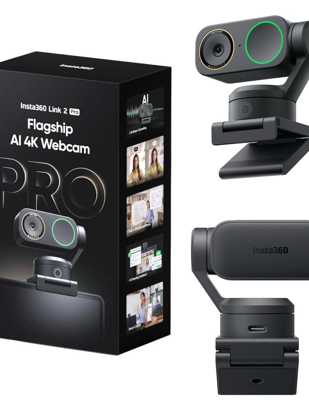 Insta360 NWT Link 2 Pro AI Camera